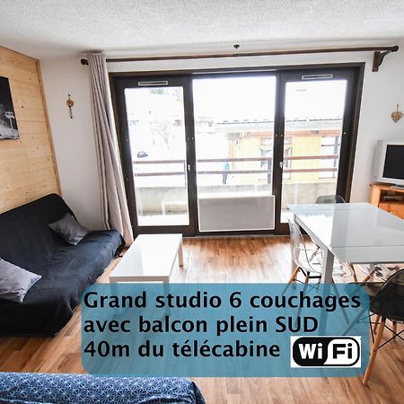 Le Relai S34 - Grand Et Lumineux Studio Avec Coin Montagne 4-6 Pers Avec Wifi, 50M Des Pistes, Grand Balcon Expose Sud, Draps Non Compris Saint-Jean-d'Aulps Luaran gambar