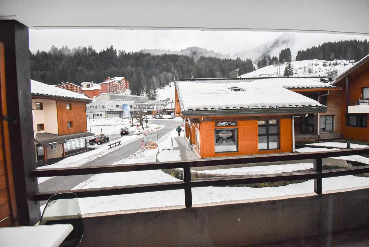 Le Relai S34 - Grand Et Lumineux Studio Avec Coin Montagne 4-6 Pers Avec Wifi, 50M Des Pistes, Grand Balcon Expose Sud, Draps Non Compris Saint-Jean-d'Aulps Luaran gambar