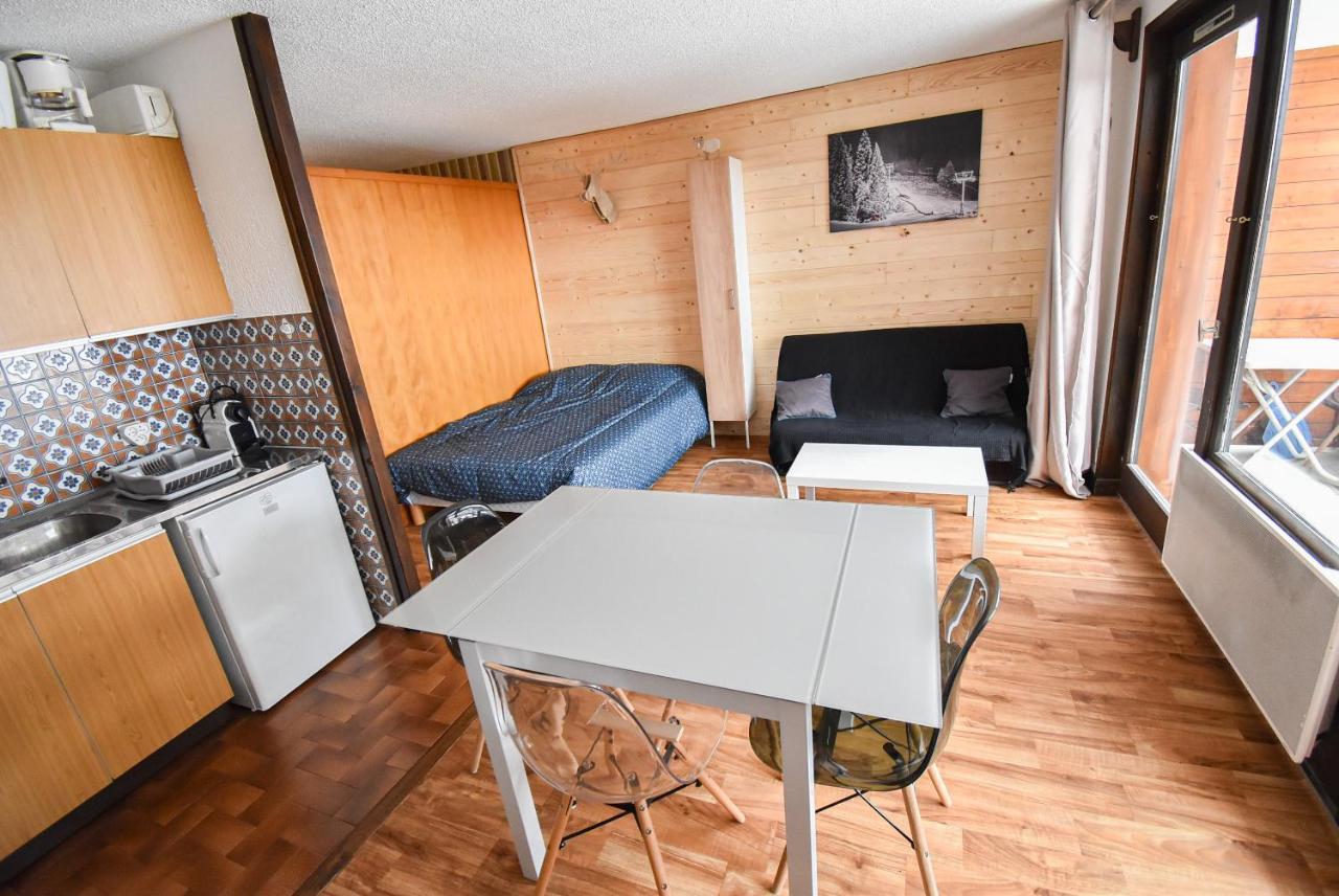 Le Relai S34 - Grand Et Lumineux Studio Avec Coin Montagne 4-6 Pers Avec Wifi, 50M Des Pistes, Grand Balcon Expose Sud, Draps Non Compris Saint-Jean-d'Aulps Luaran gambar