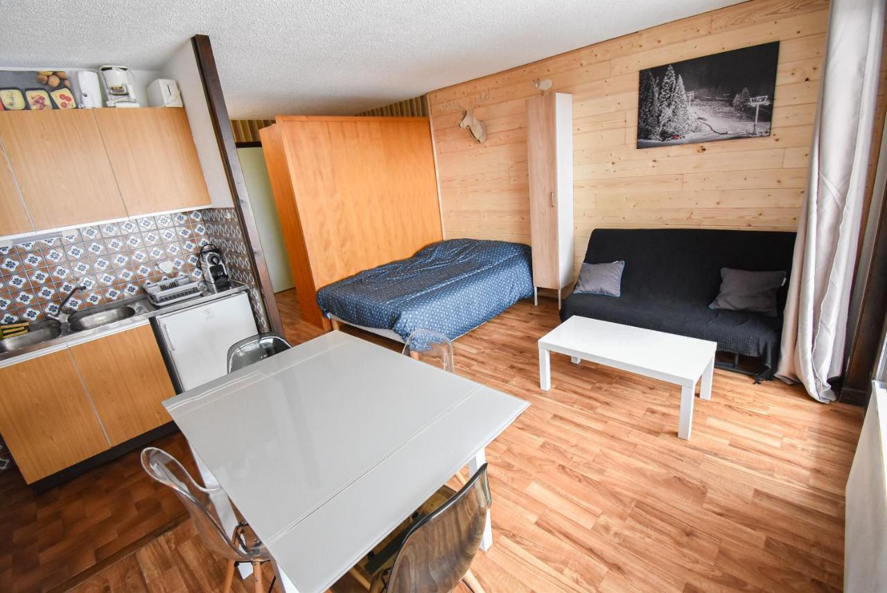 Le Relai S34 - Grand Et Lumineux Studio Avec Coin Montagne 4-6 Pers Avec Wifi, 50M Des Pistes, Grand Balcon Expose Sud, Draps Non Compris Saint-Jean-d'Aulps Luaran gambar